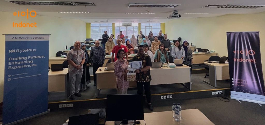 Indonet and BytePlus in collaboration with FEB Universitas Indonesia
