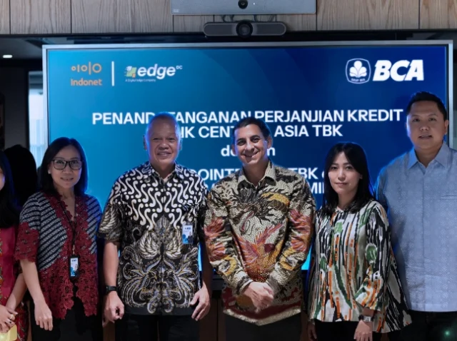 Indonet and EDGE DC Secure IDR 5.5 Trillion Credit Facility from BCA for Digital Infrastructure Expansion